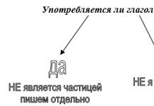 Урок русского языка «Правописание НЕ с глаголами»